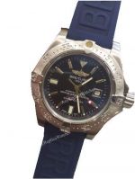 Copy Breitling Avenger II Seawolf Blue Dial Blue Rubber Strsp Watch